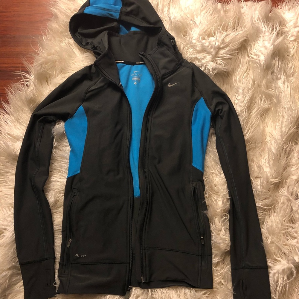 Nike dri fit zip up